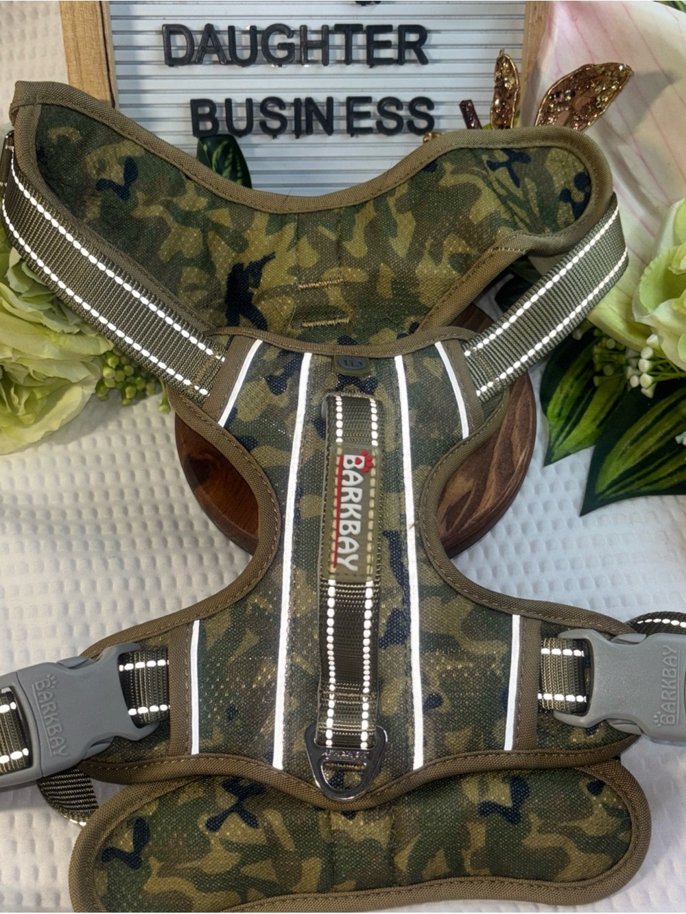 Barkbay Camouflage Dog Harness Size XL